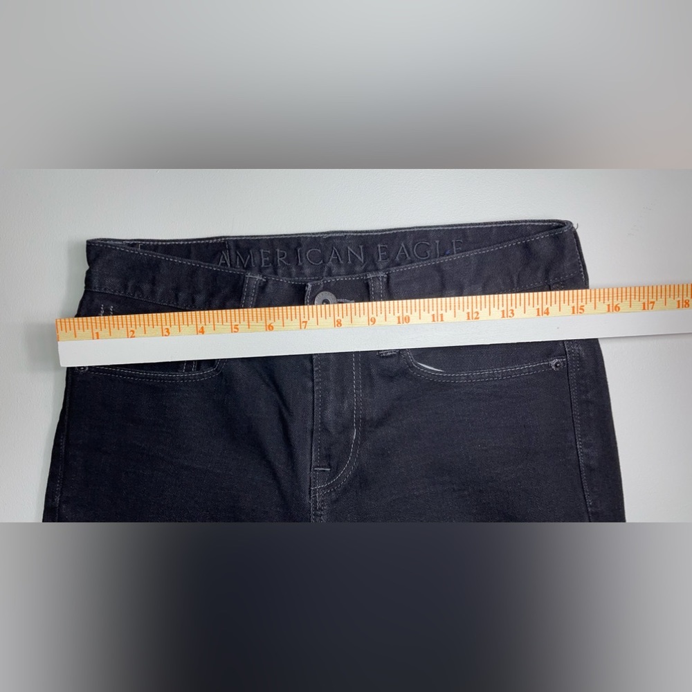 American Eagle Men’s Black Skinny Jeans | 28x32 - Picture 8 of 11